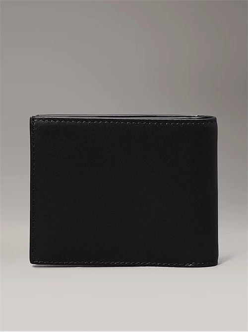 METAL CK BIFOLD 5CC W/COIN CALVIN KLEIN | K50K512294/BEH